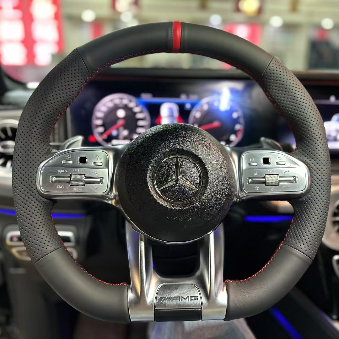 Sewing Gt - Hand Stitched Steering Wheel Cover for