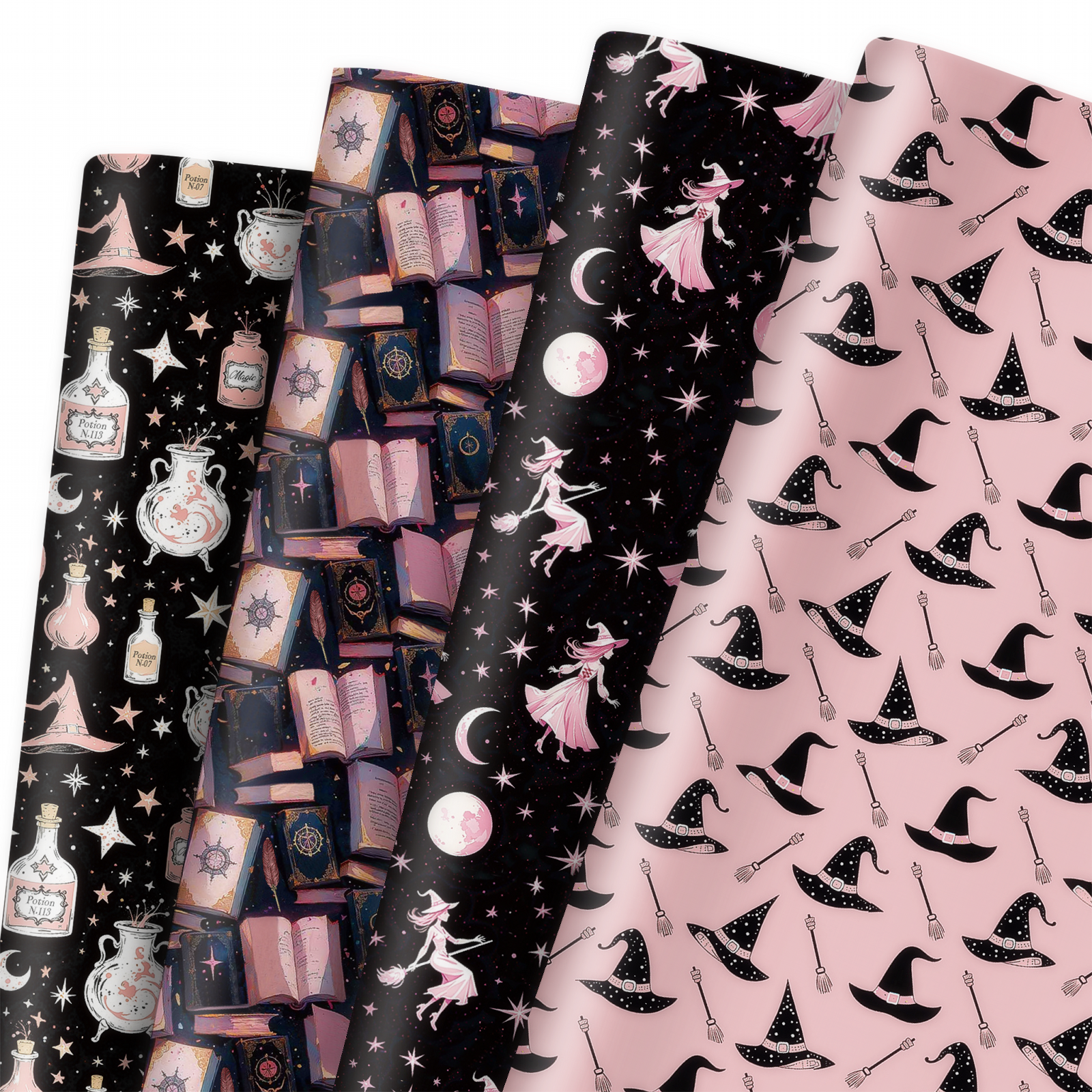 Pattern Tissue Paper - 12 Sheets Mystical Witchy Wrapping Paper