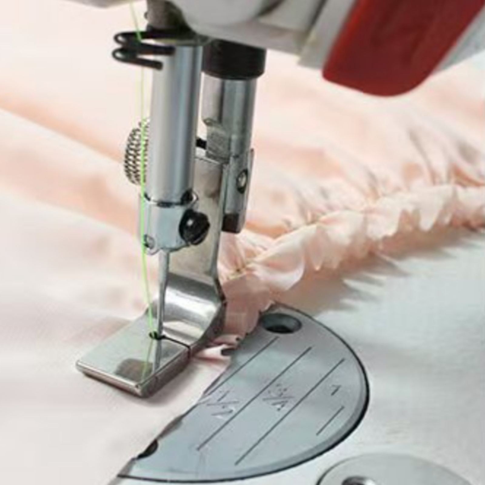 Sewing Gathering - Gathering Foot CNC Machined Pleating Foot