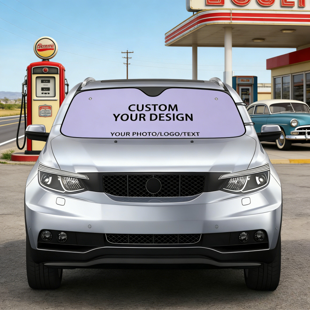 Sewing Custom - 1pc Personalize Foldable Car Sun Visor,