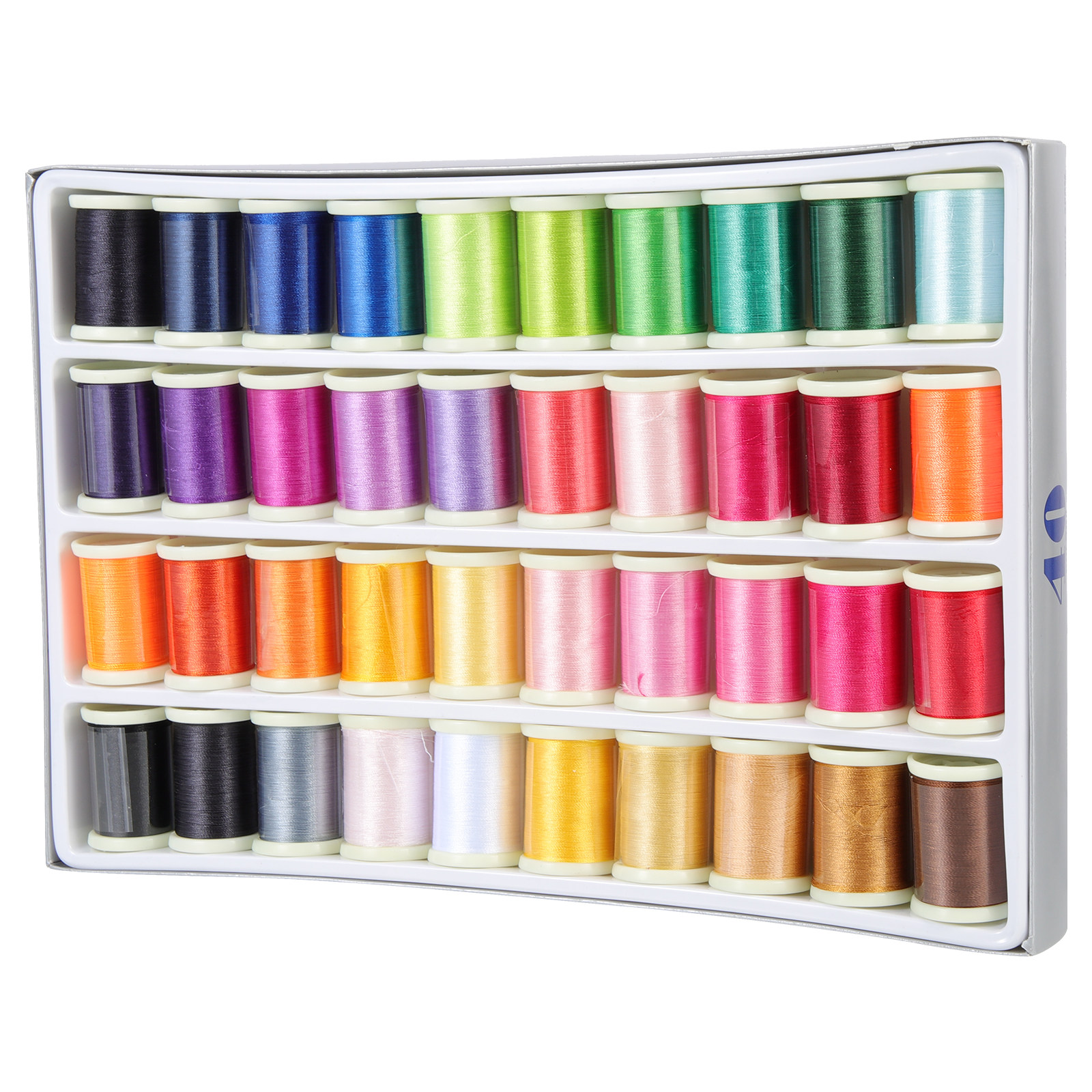 Sewing Roll - 40 Rolls Embroidery Floss Colorful Convenient
