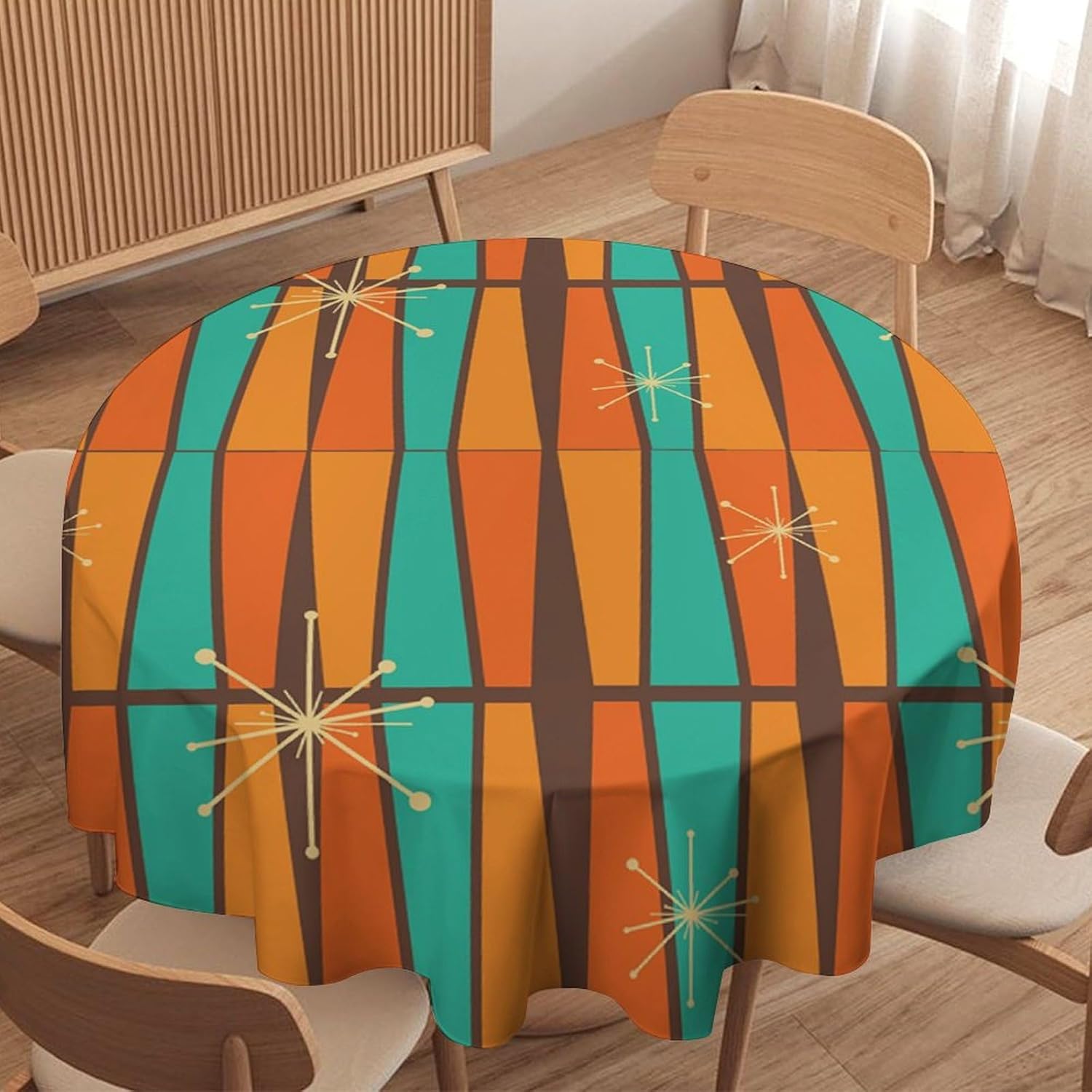 Mid Century Modern Orange Yell – Century Textile & Sewing Supply By Owner recenzja i cena