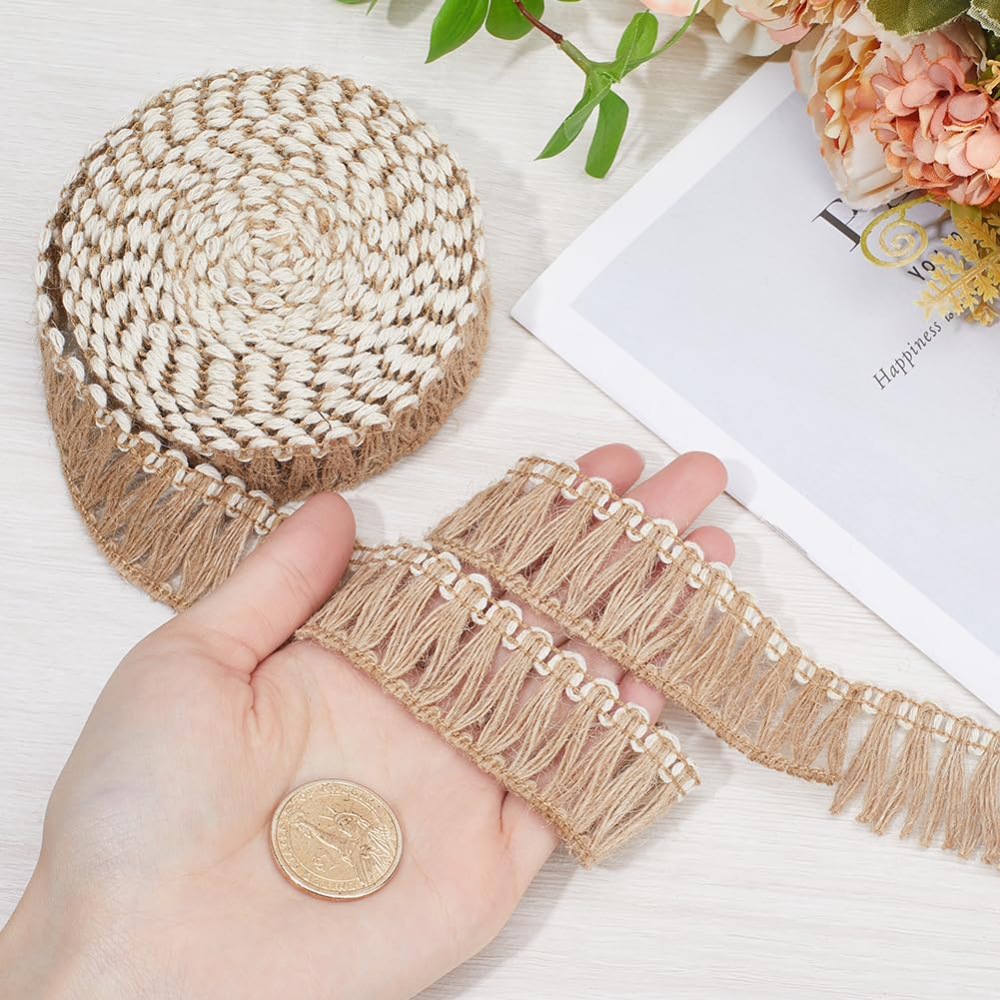 5 Meters Burlap Fringe Tassel  – Sewing Kit recenzja i cena