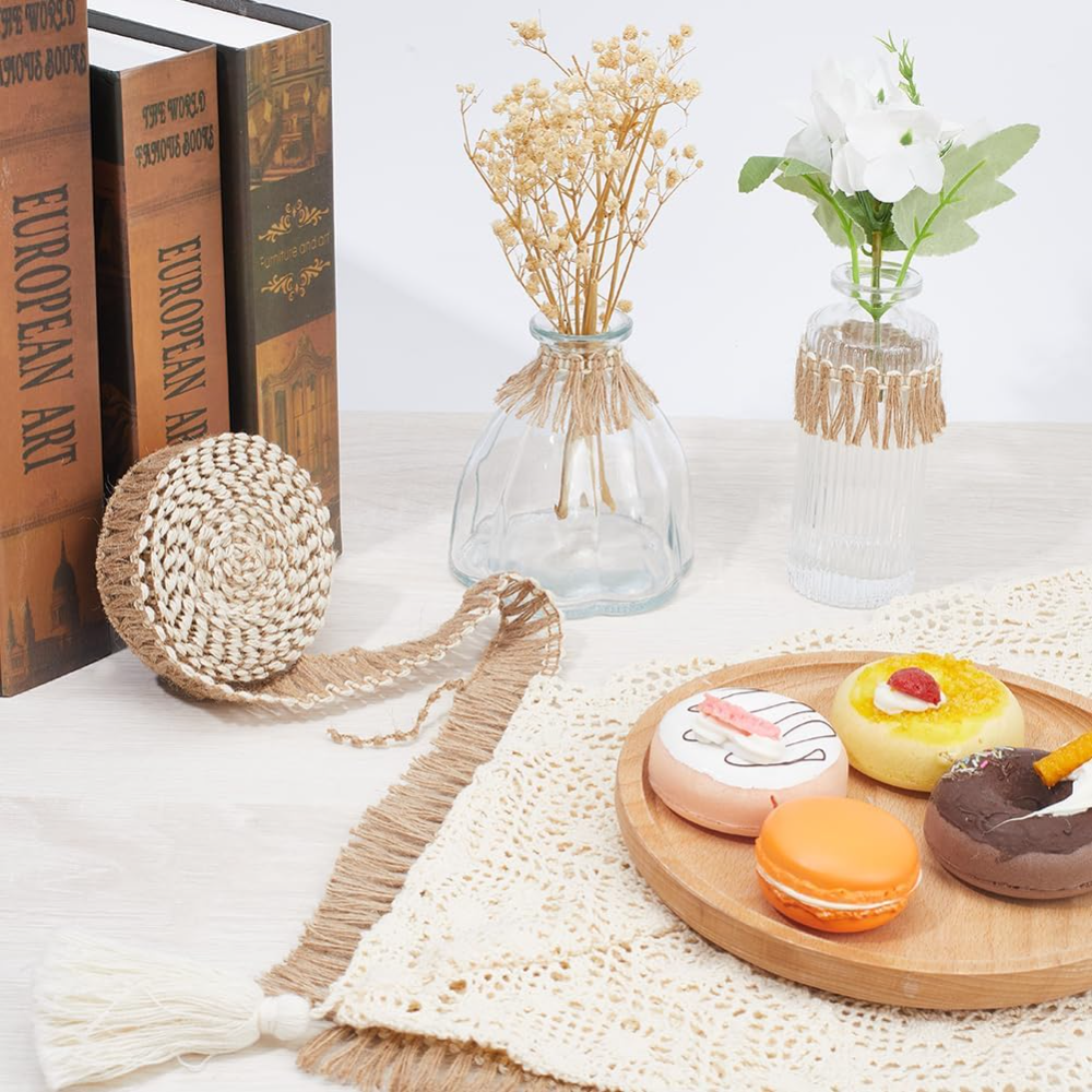 5 Meters Burlap Fringe Tassel  – Sewing Kit recenzja i cena