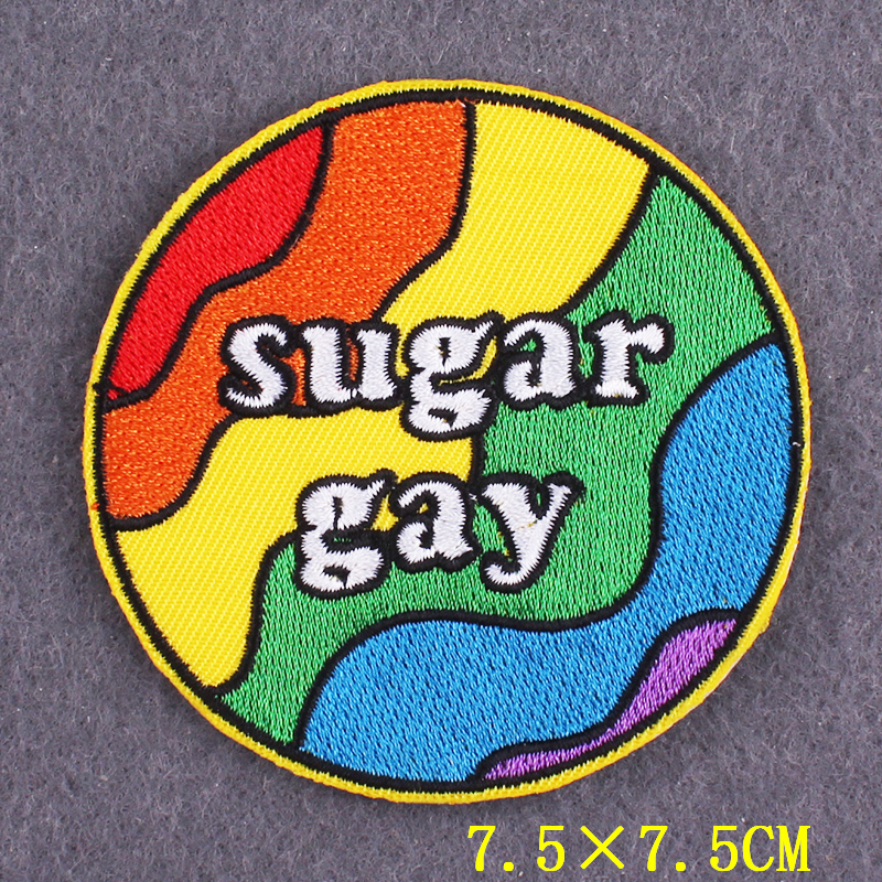 Rainbow Patches On Clothes Gay – Velcro Sew On recenzja i cena