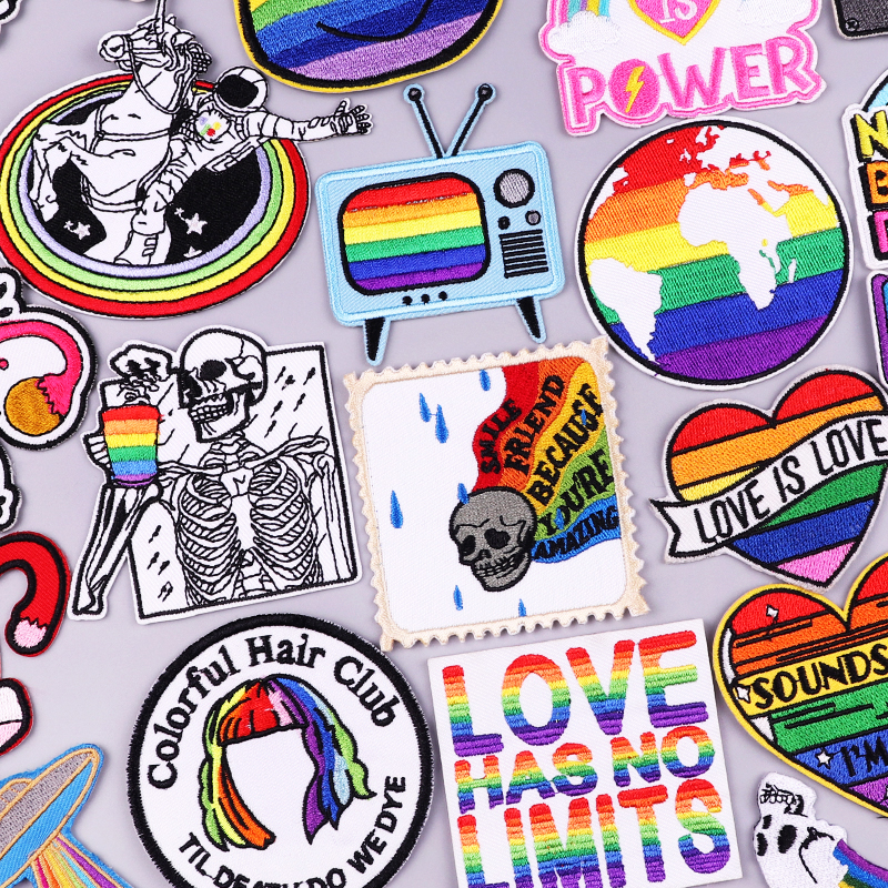 Gay Pride LGBT Patch Love is L – Velcro Sew On recenzja i cena