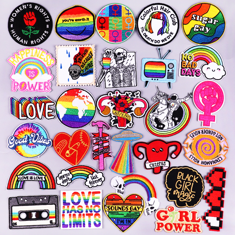 Gay Pride LGBT Patch Love is L – Velcro Sew On recenzja i cena