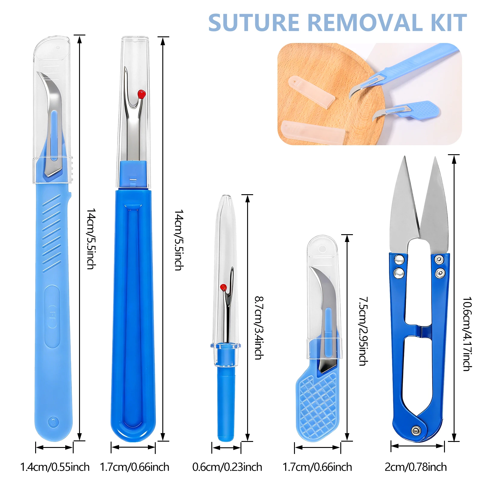 5 pieces of blue sewing tear m – Sewing Kit recenzja i cena
