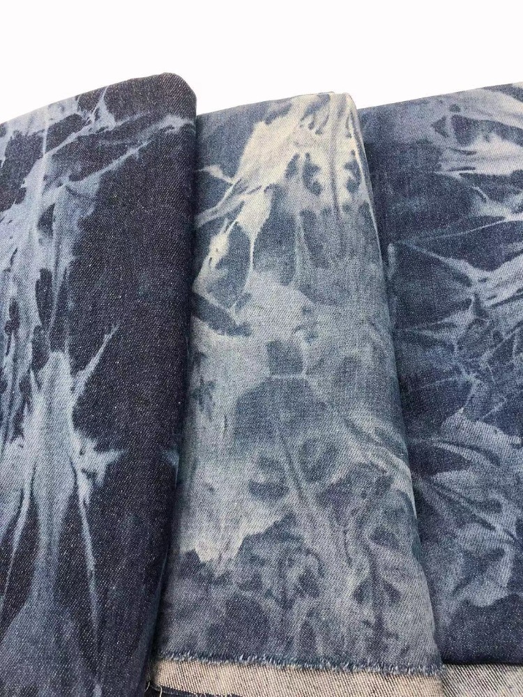 Tie-dye Denim Fabric By The Me – Sewing Tie Dye recenzja i cena