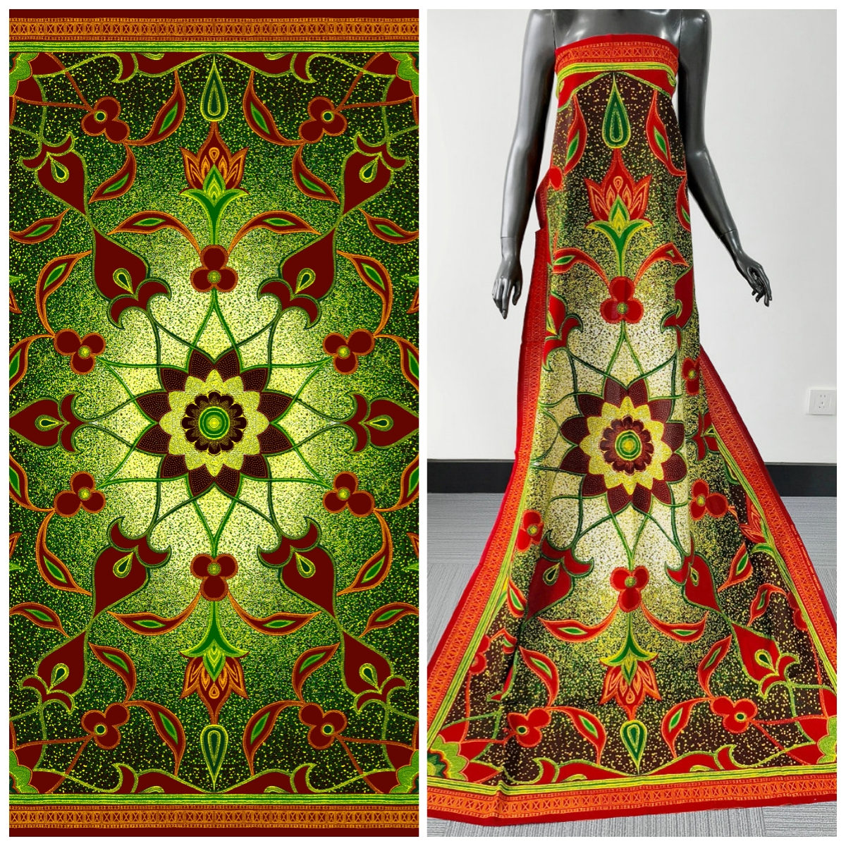 New super java wax print fabri – Sewing Indonesia recenzja i cena