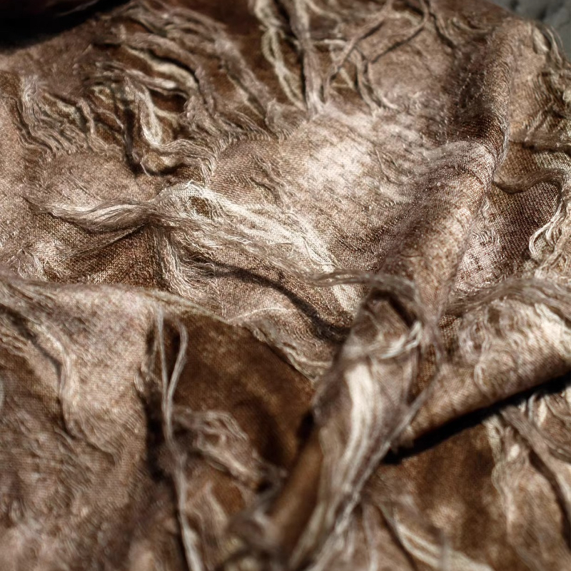 Brown Distressed Burnout Knitt – Sewing Tie Dye recenzja i cena