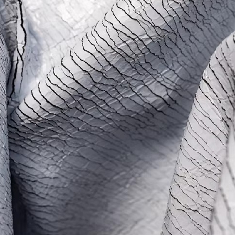 Grey Retro Cracked Leather Tex – Is Sewing Textile Art recenzja i cena