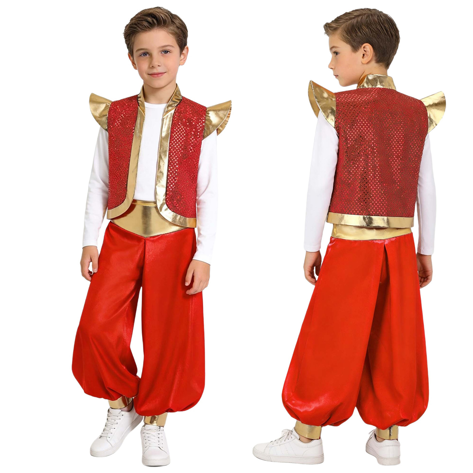 Boys Arabian Cosplay Costumes  – Shoulder Pad Set In recenzja i cena