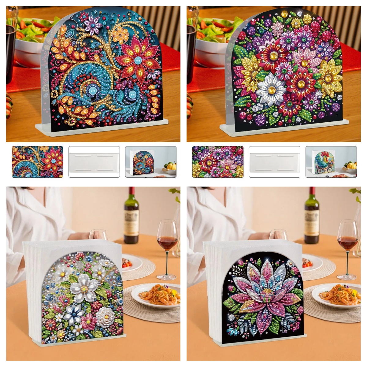 1 Piece/Set DIY Floral Pattern – Pattern Tissue Paper recenzja i cena