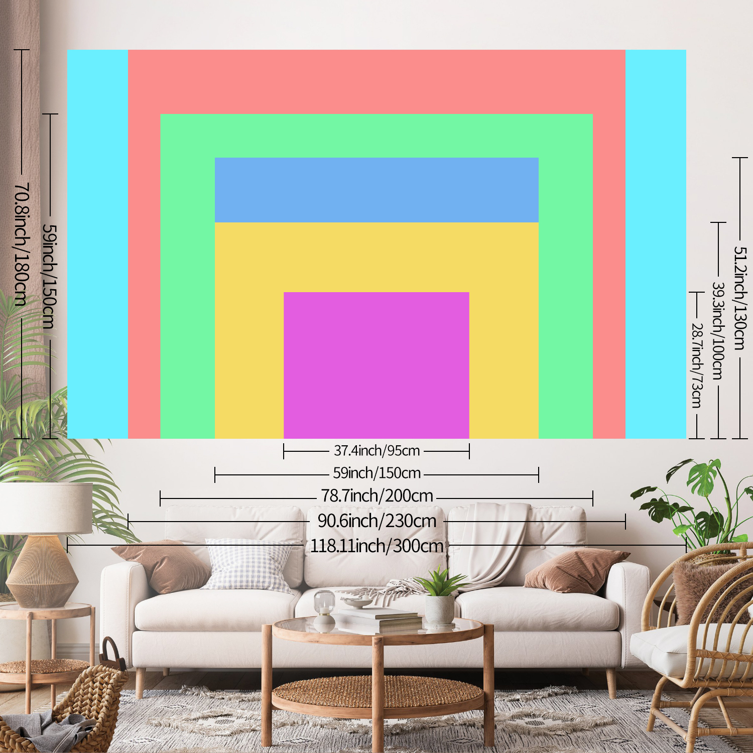1pc Customized tapestries, cus – Sewing Custom recenzja i cena