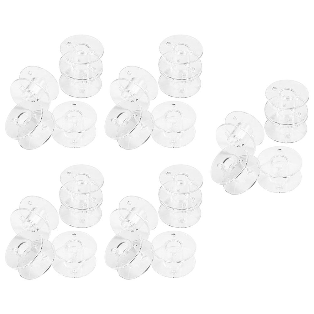 1Set Wear-Resistant Transparen – Thread Bobbins Empty recenzja i cena