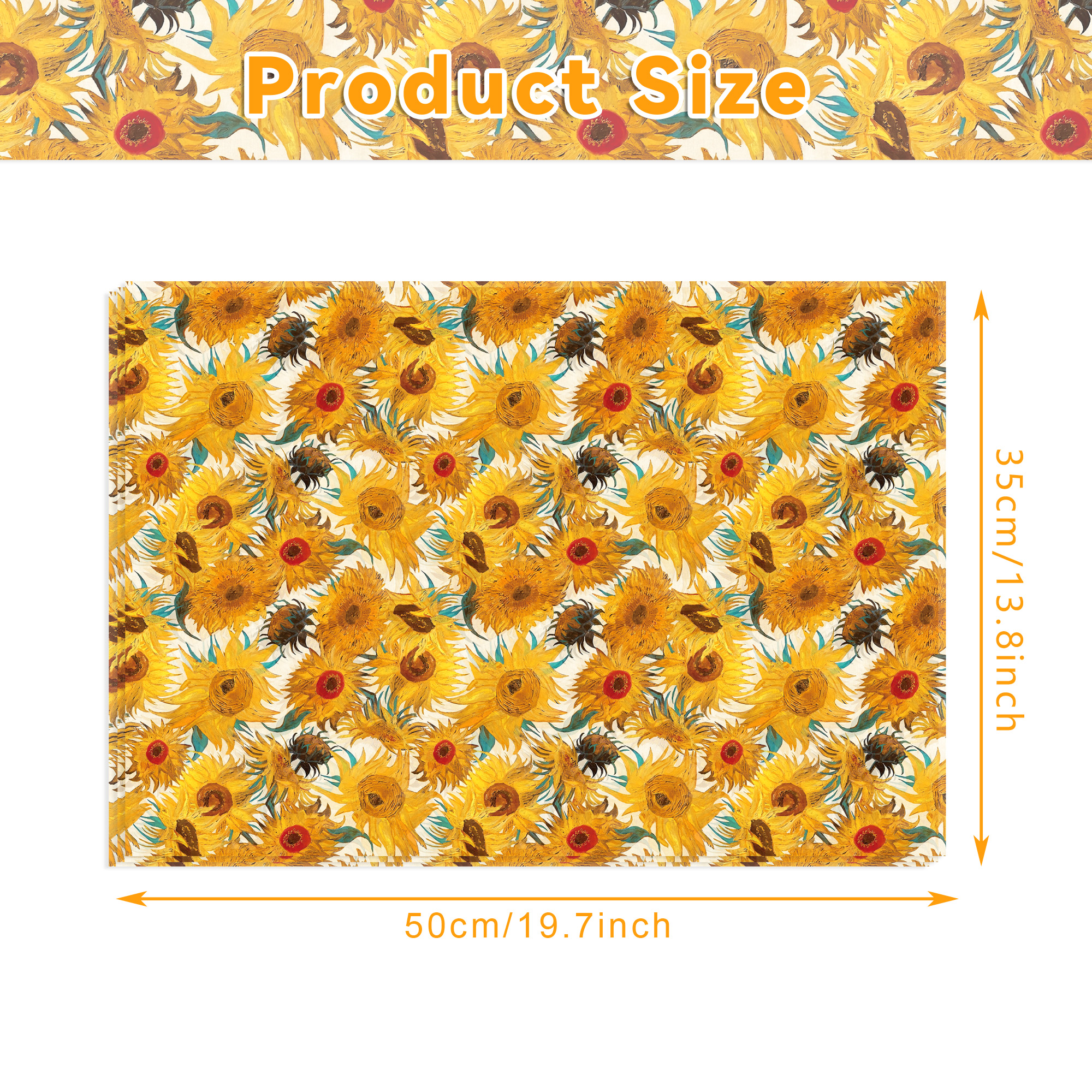 15/35pcs Sunflower Tissue Pape – Pattern Tissue Paper recenzja i cena