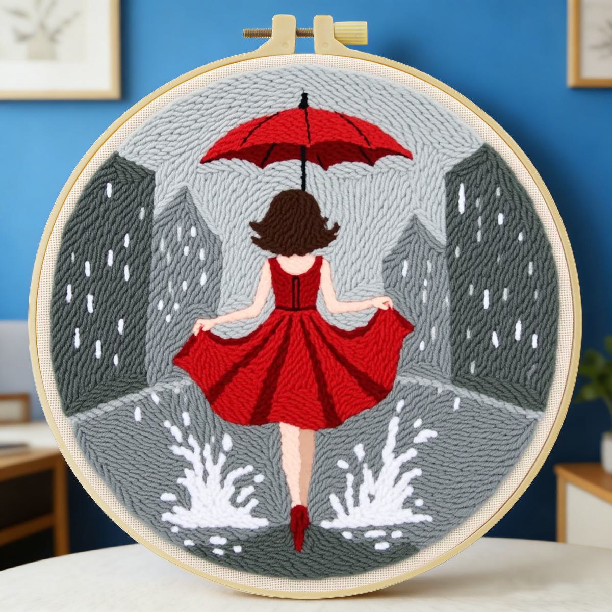 20X20CM/7.87inch Female Punch  – Is Sewing Textile Art recenzja i cena