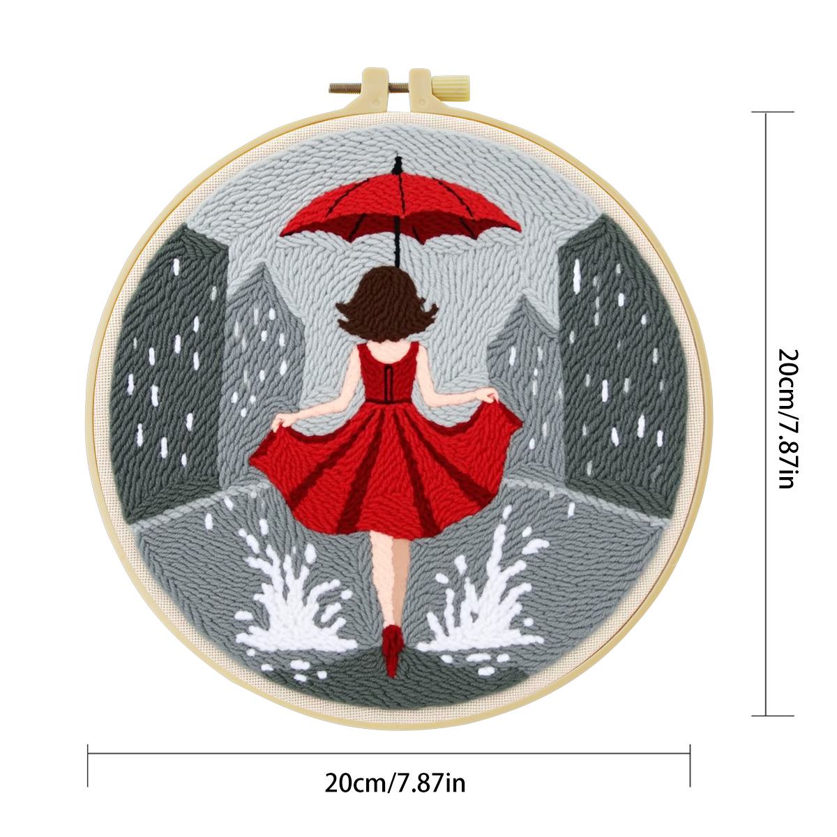 20X20CM/7.87inch Female Punch  – Is Sewing Textile Art recenzja i cena