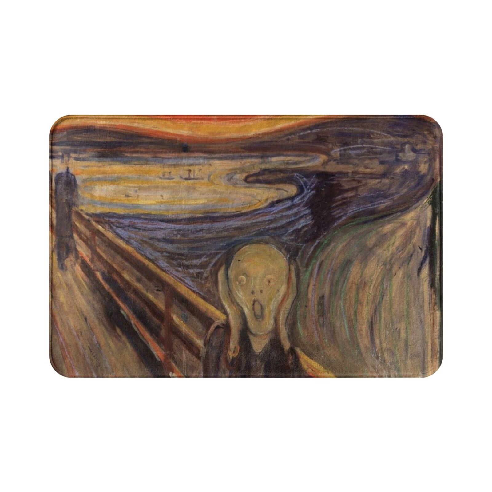 Munch's Scream Carpet Mat Rug  – Century Textile & Sewing Supply By Owner recenzja i cena