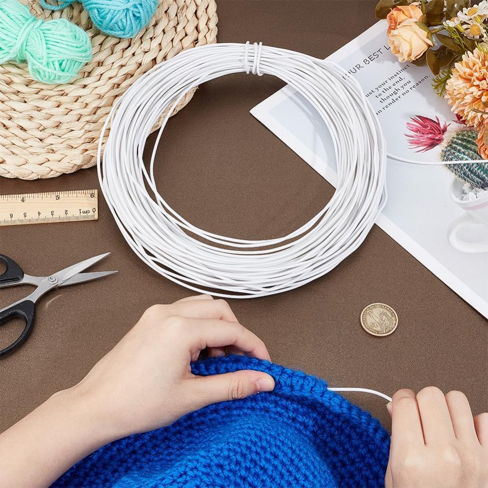 30m White Millinery Wire 2mm D – Sewing Kit recenzja i cena