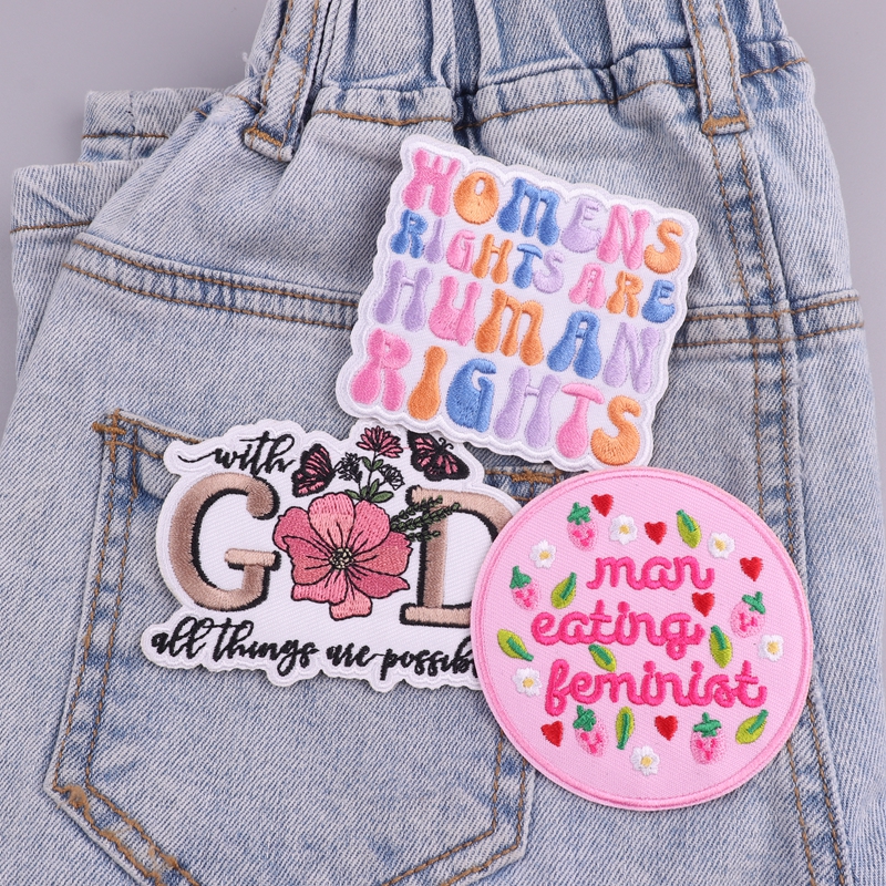 Self Encourage Iron On Patches – Velcro Sew On recenzja i cena