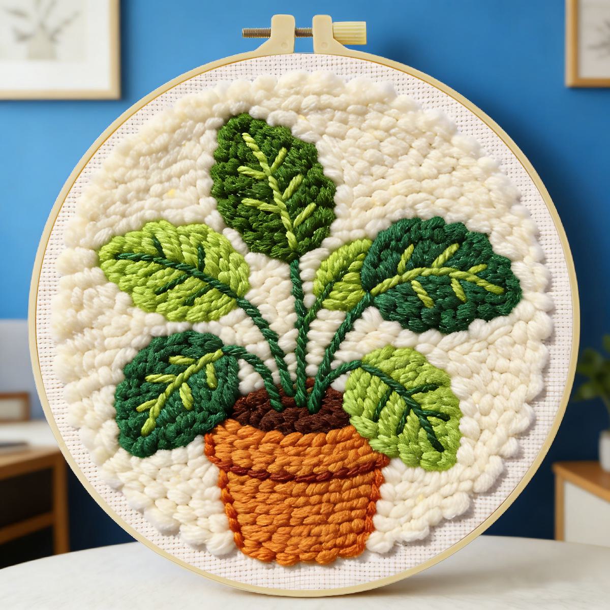 20X20CM/7.87inch Leaves Punch  – Is Sewing Textile Art recenzja i cena