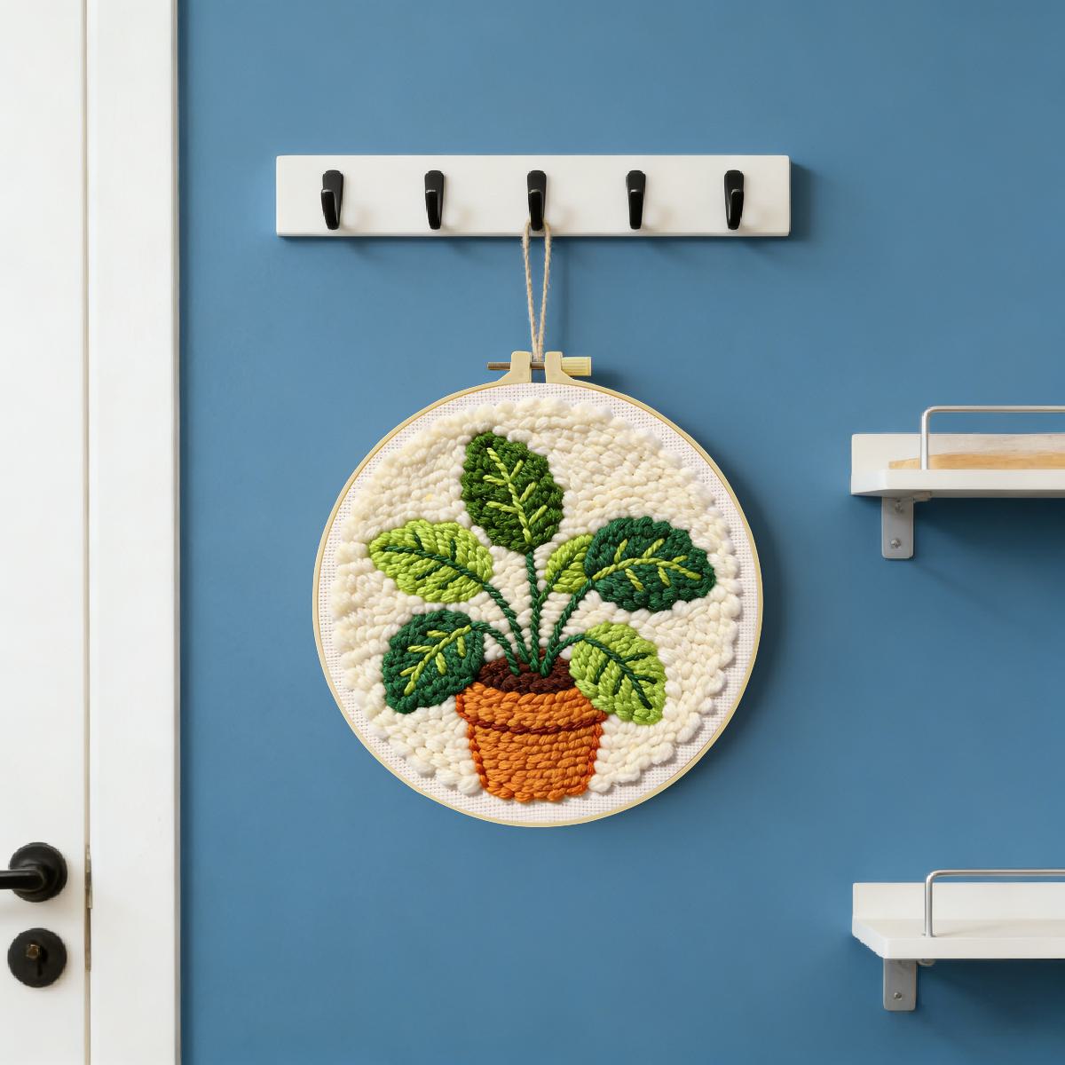 20X20CM/7.87inch Leaves Punch  – Is Sewing Textile Art recenzja i cena