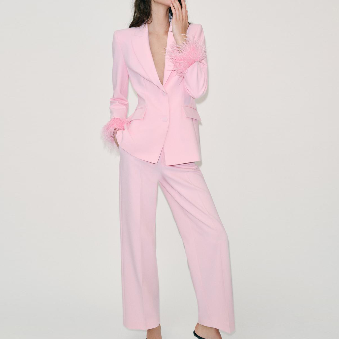 Women's Fashion Suit Set 2026  – Shoulder Pad Set In recenzja i cena