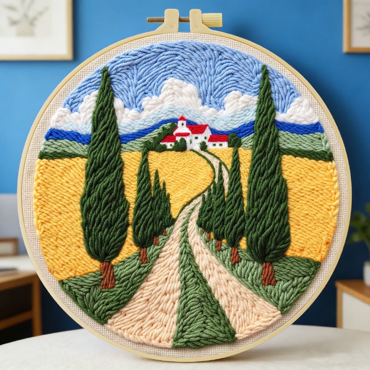 20X20CM/7.87inch Field Punch N – Is Sewing Textile Art recenzja i cena