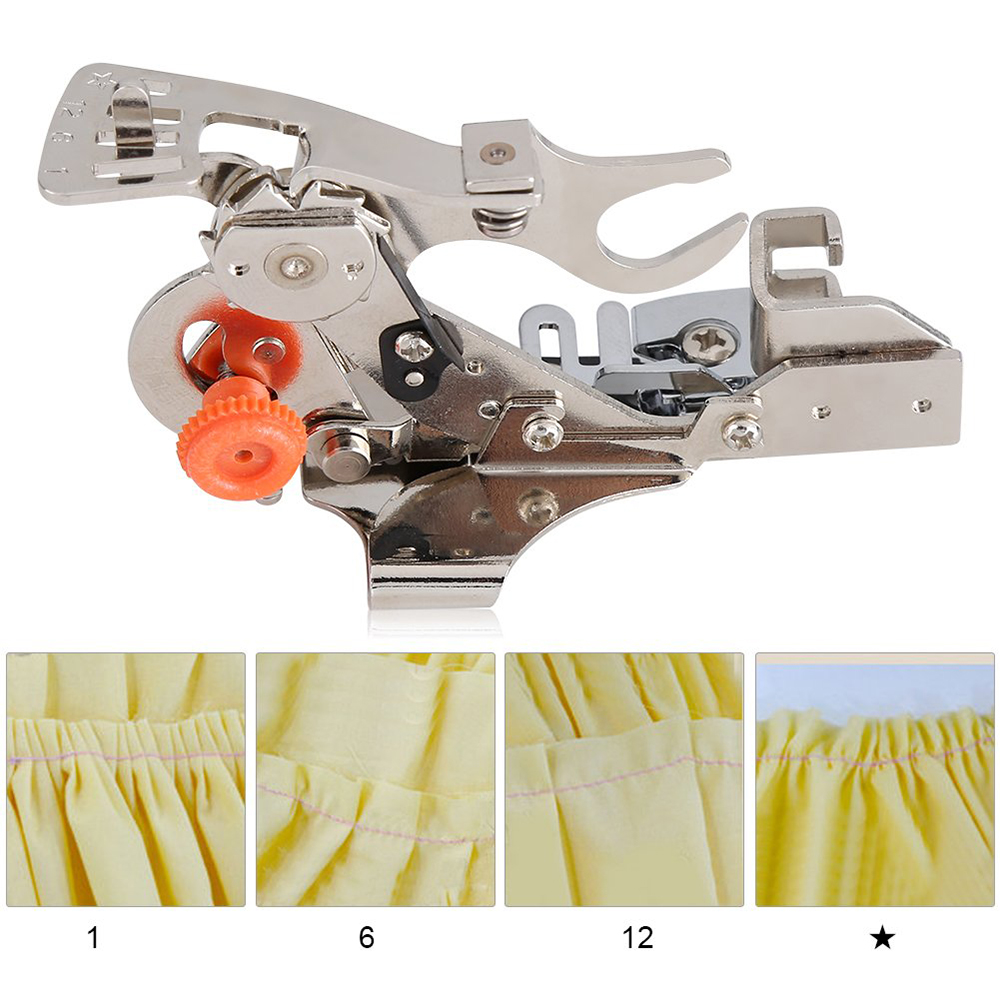 1pcs Ruffler Foot Sewing Machi – Sewing Gathering recenzja i cena