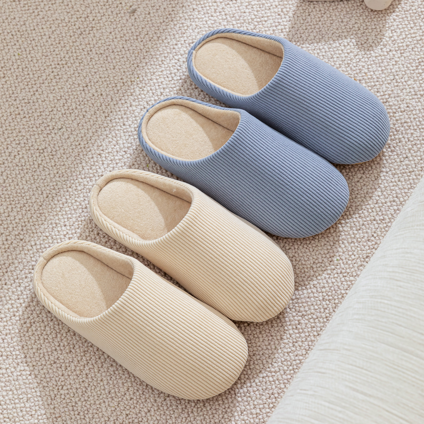 Solid Color Indoor Slippers fo – Sewing Cotton recenzja i cena