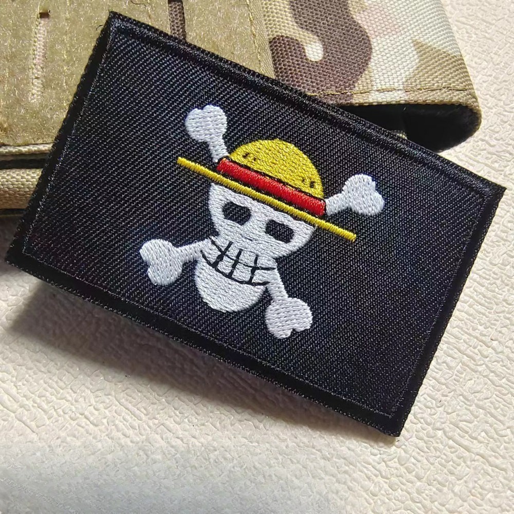 One Piece Cartoon sleeve patch – Velcro Sew On recenzja i cena