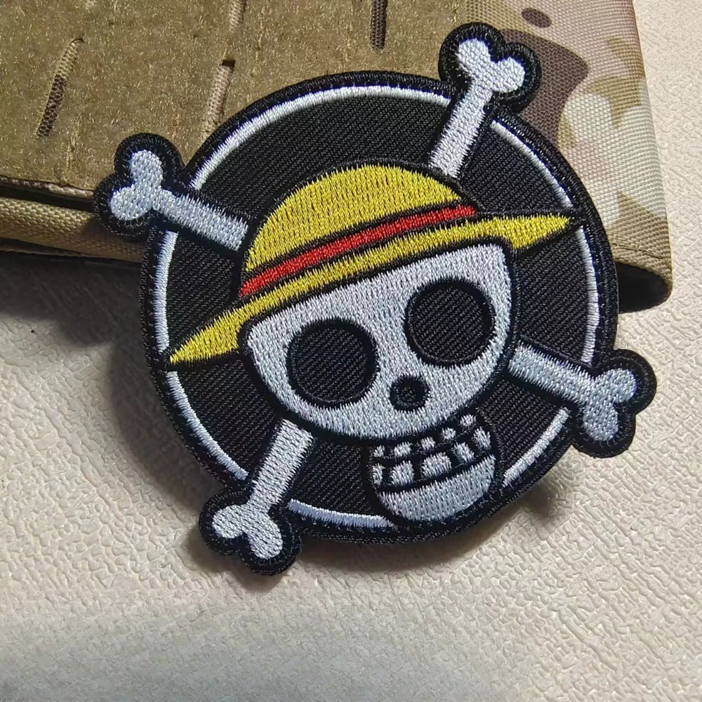 One Piece Cartoon sleeve patch – Velcro Sew On recenzja i cena