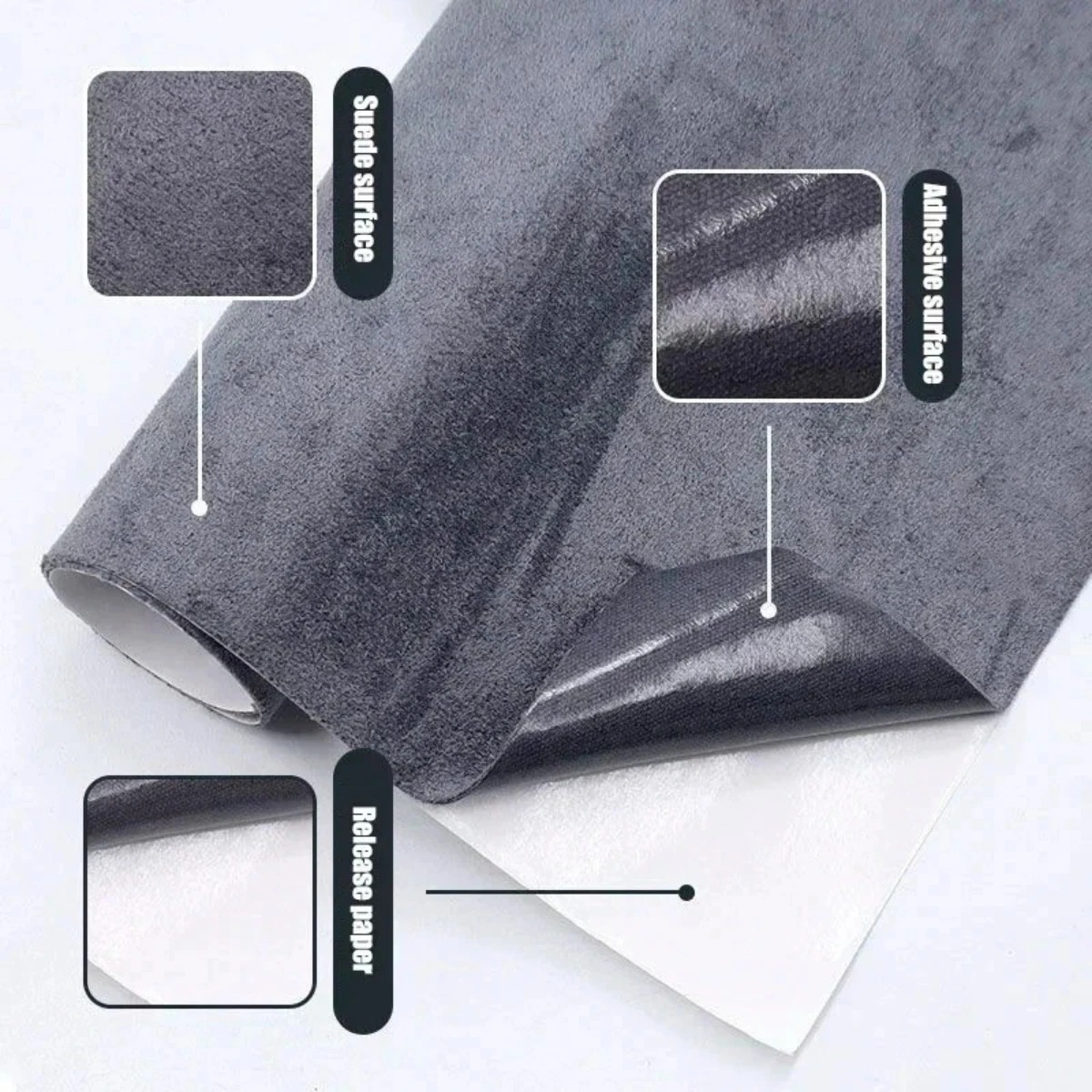 Multi Color Self Adhesive Sued – Fabric Glue Bond recenzja i cena