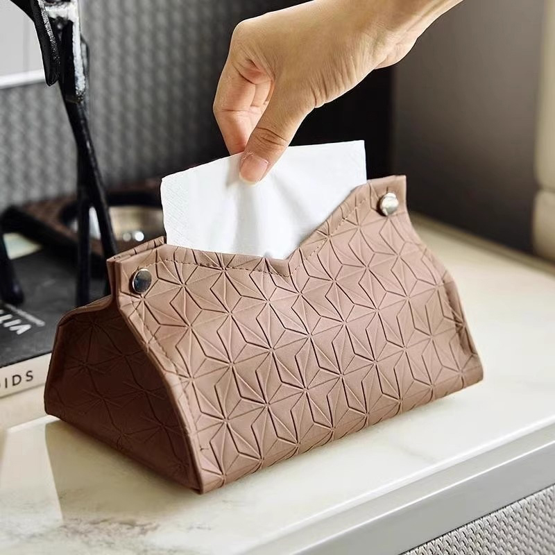 Geometric Texture Tissue Box L – Pattern Tissue Paper recenzja i cena
