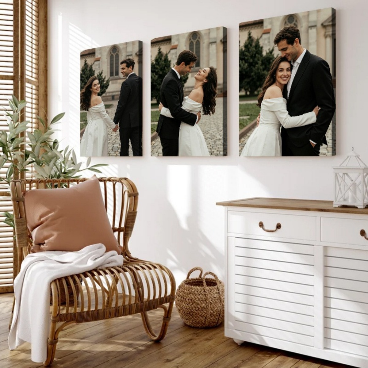 Set of 3 Custom Photo Canvas P – Sewing Custom recenzja i cena