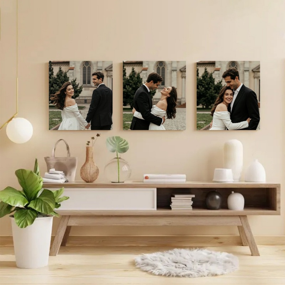 Set of 3 Custom Photo Canvas P – Sewing Custom recenzja i cena