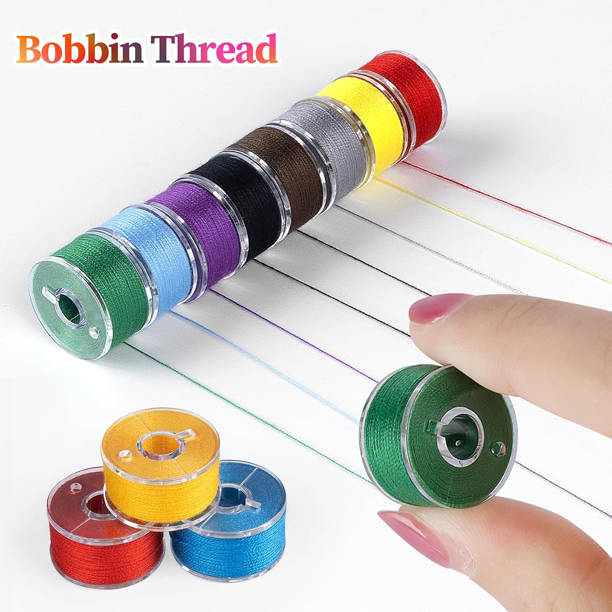 20Pcs Bobbins and Sewing Threa – Textile Sewing Kit recenzja i cena