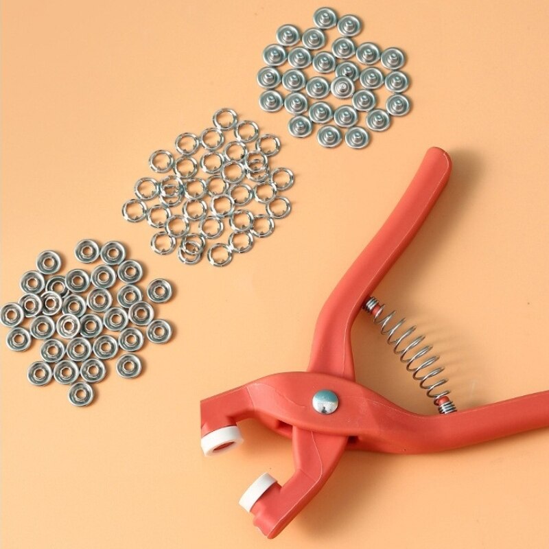 50 Sets 9.5MM Five Jaw Buckle  – Textile Sewing Kit recenzja i cena