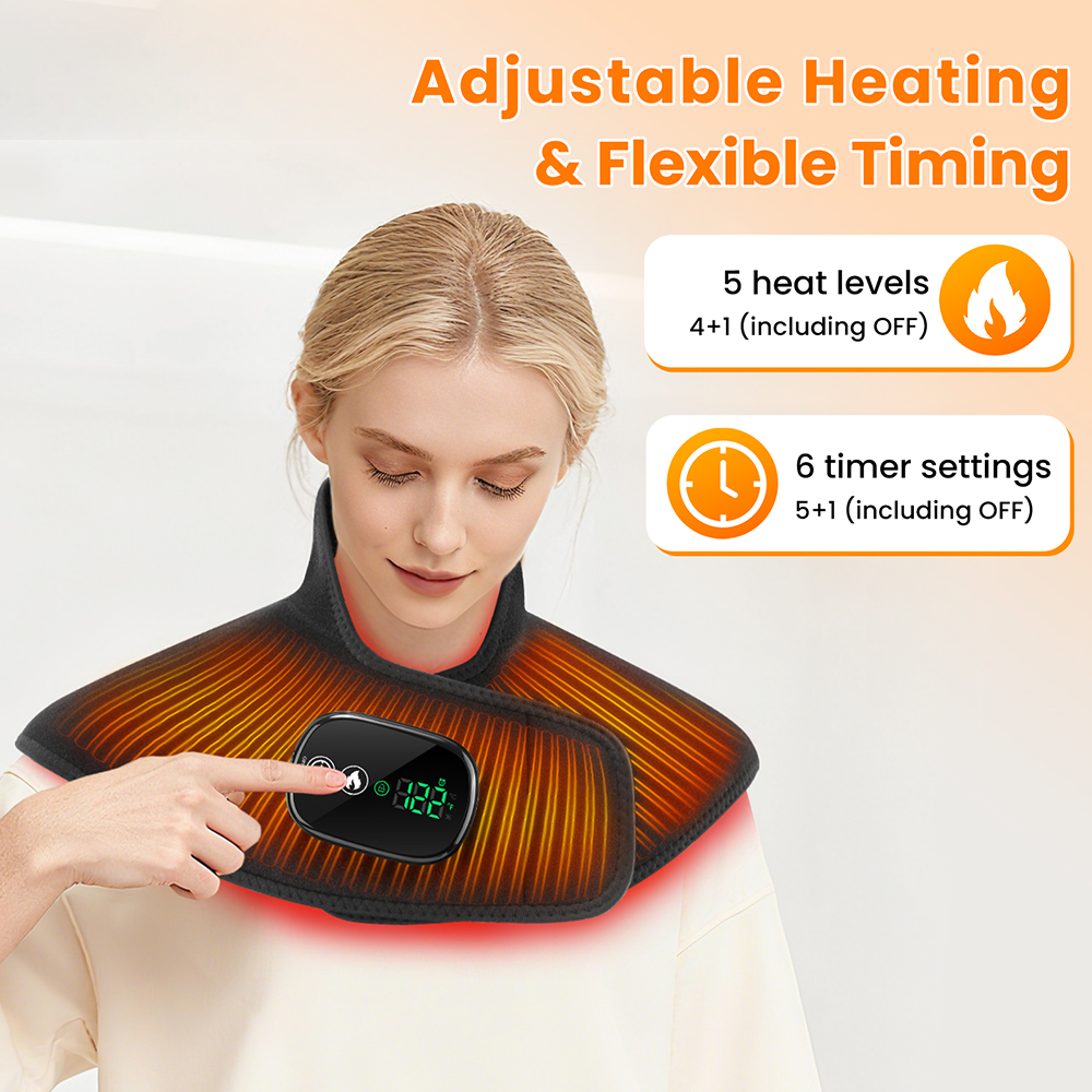 Wireless Heating Pad And Neck  – Shoulder Pad Set In recenzja i cena
