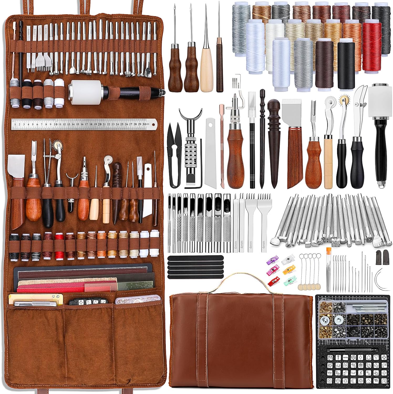 Leather Tooling Kit Leather Cr – Sewing Kit recenzja i cena