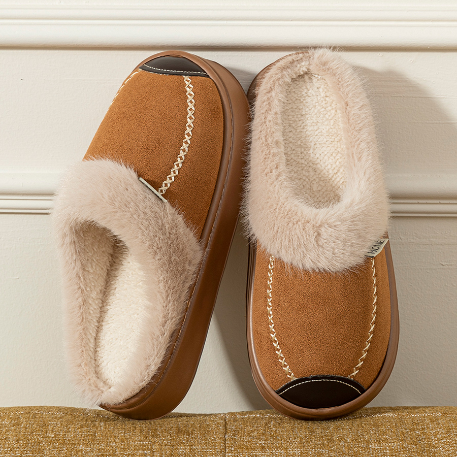 Fashion Women Slippers Winter  – Sewing Cotton recenzja i cena
