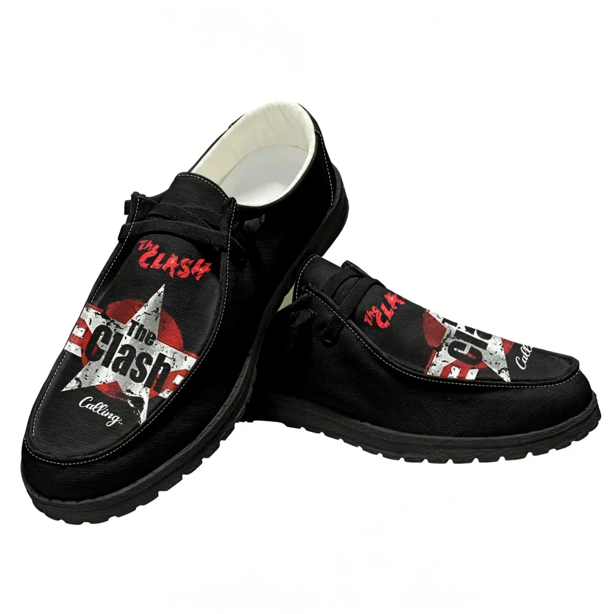The Clash Rock Band Casual Sho – Sewing Custom recenzja i cena