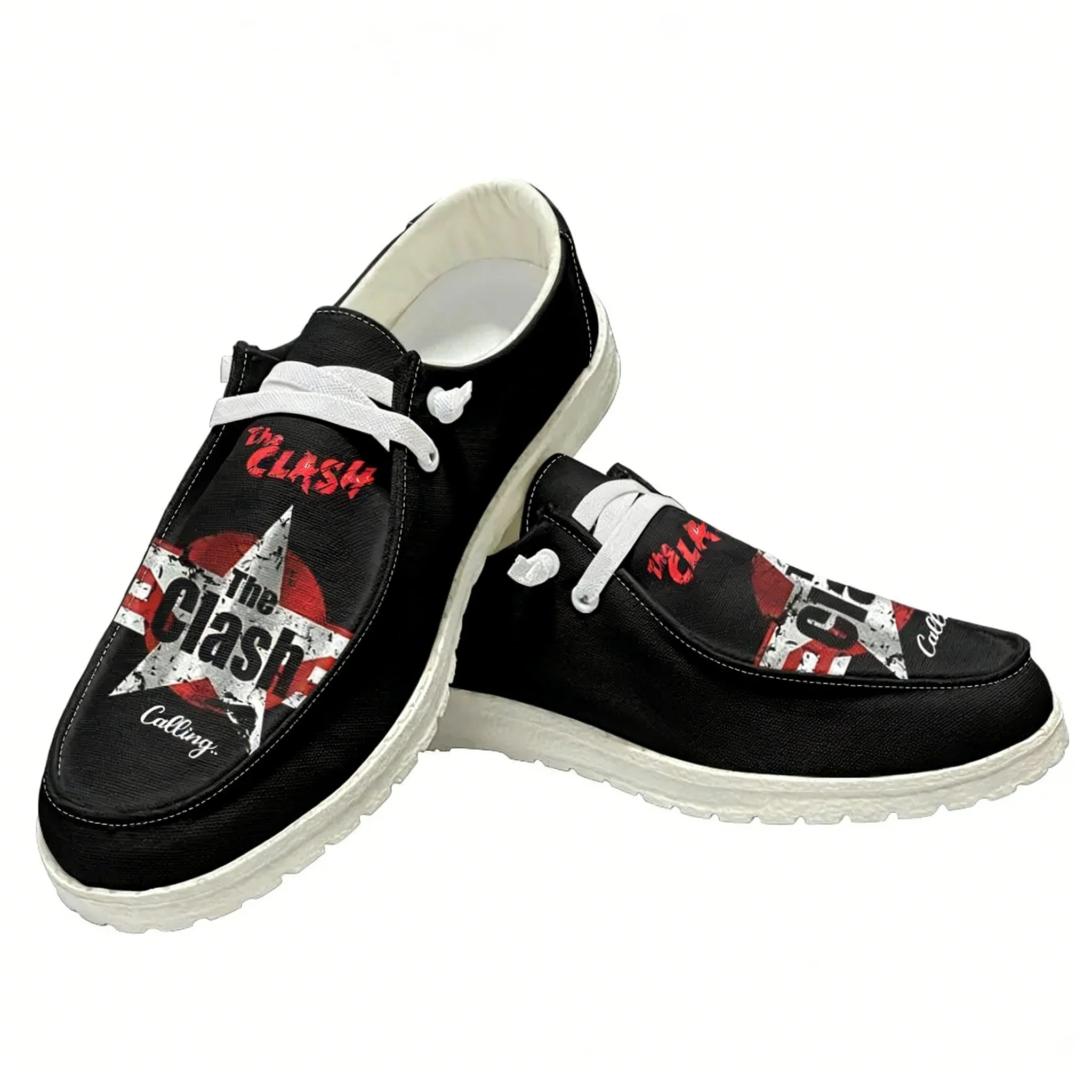 The Clash Rock Band Casual Sho – Sewing Custom recenzja i cena