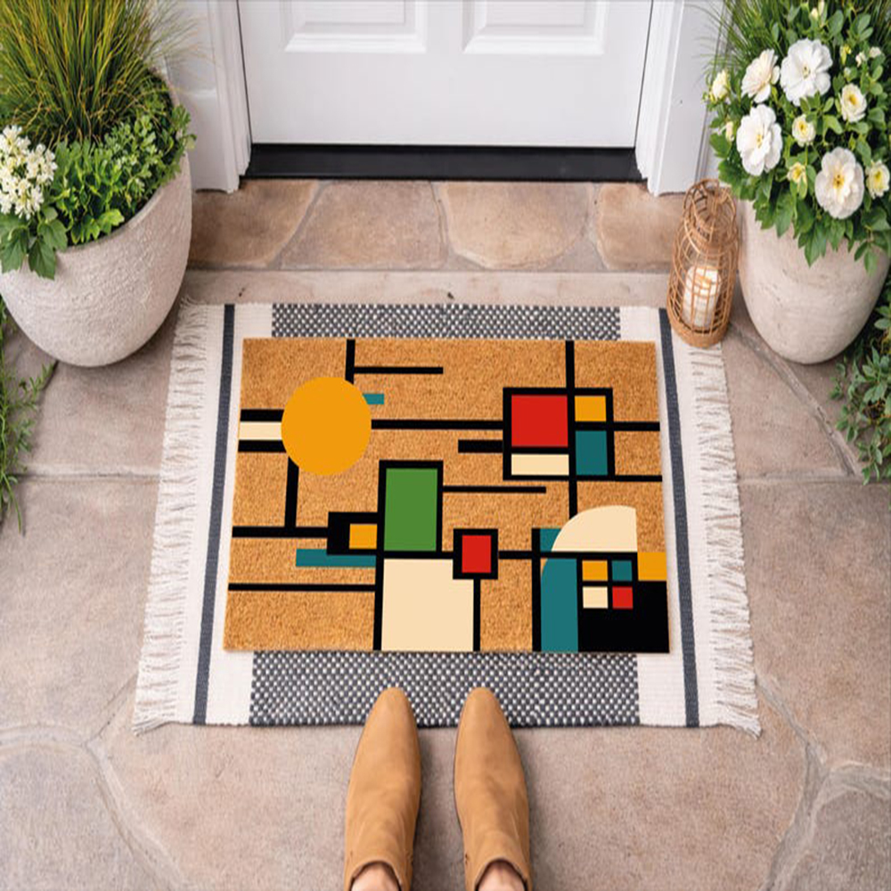 Mid Century Modern Doormat Col – Century Textile & Sewing Supply By Owner recenzja i cena