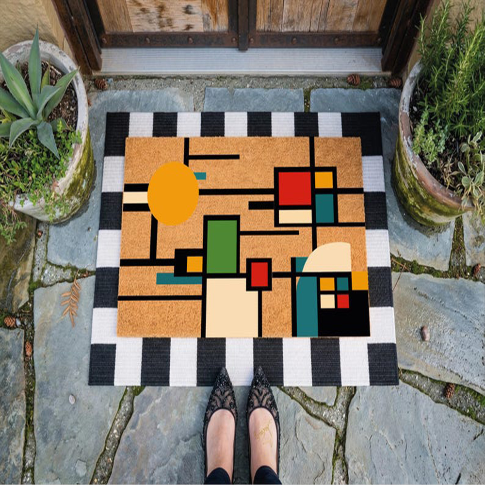 Mid Century Modern Doormat Col – Century Textile & Sewing Supply By Owner recenzja i cena