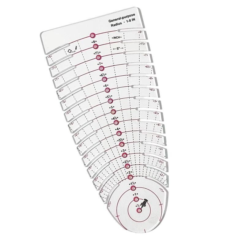39BB Clear Scale Acrylic Measu – Is Sewing Textile Art recenzja i cena
