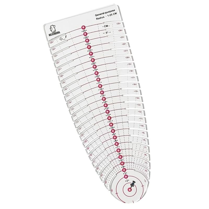 39BB Clear Scale Acrylic Measu – Is Sewing Textile Art recenzja i cena