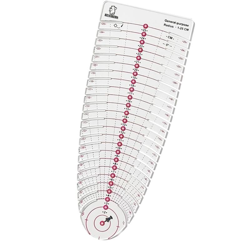 39BB Clear Scale Acrylic Measu – Is Sewing Textile Art recenzja i cena